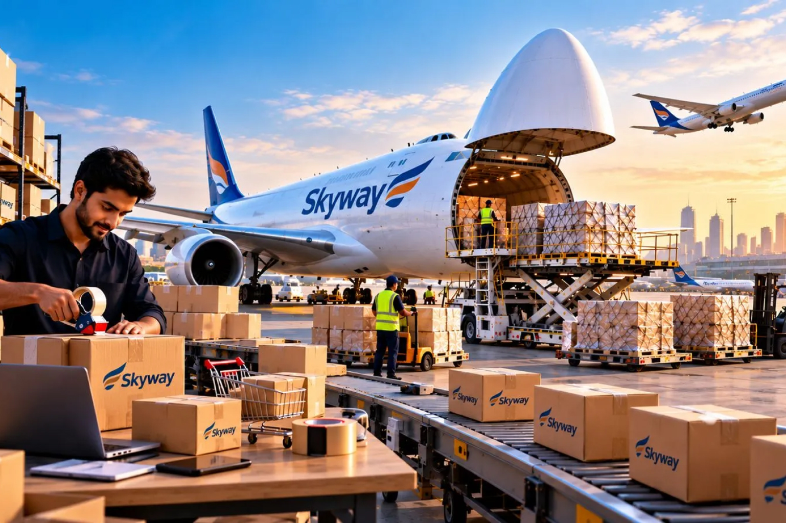 Air Cargo and Parcel Services for E-Commerce Businesses in India: A Guide for New Online Sellers