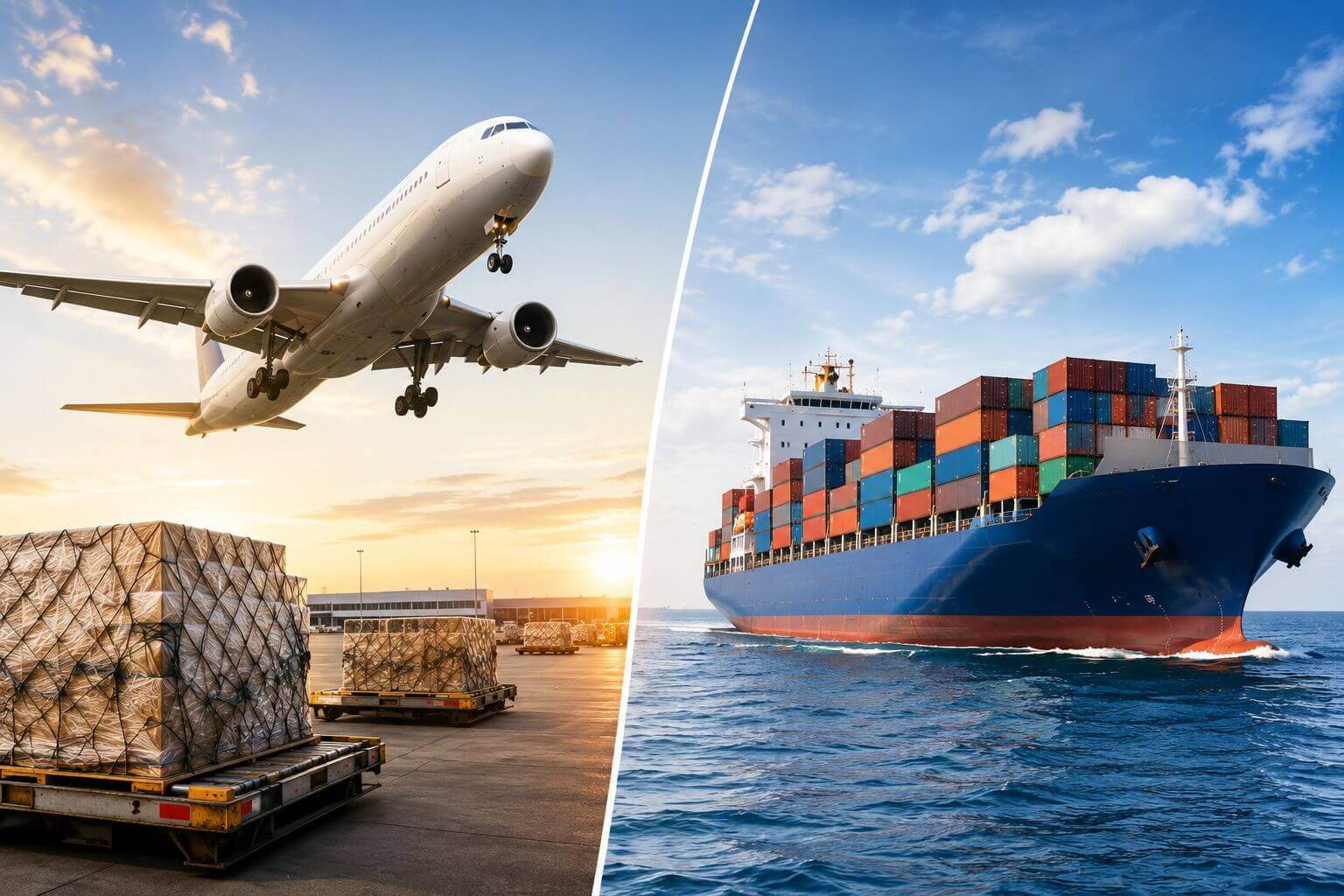 Air Freight and Sea Freight Guide for Global Business Shipping