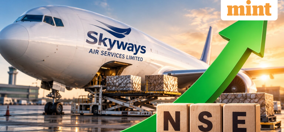 Skyways Air Services में तूफानी तेजी, Q1 नतीजों और ग्लोबल विस्तार से बदला सेंटीमेंट