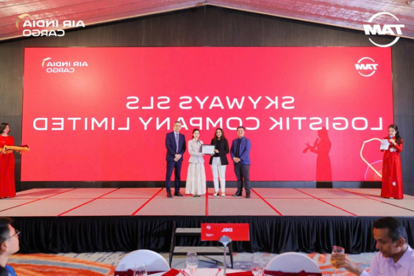 Skyways Air Services Limited has received an Appreciation Award from Air India Cargo in Vietnam