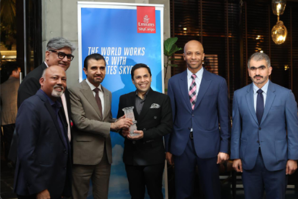 Skyways Air Services Ltd honoured with Emirates Sky Cargo award, in continuation of Skyways continued support to Emirates SkyCargo